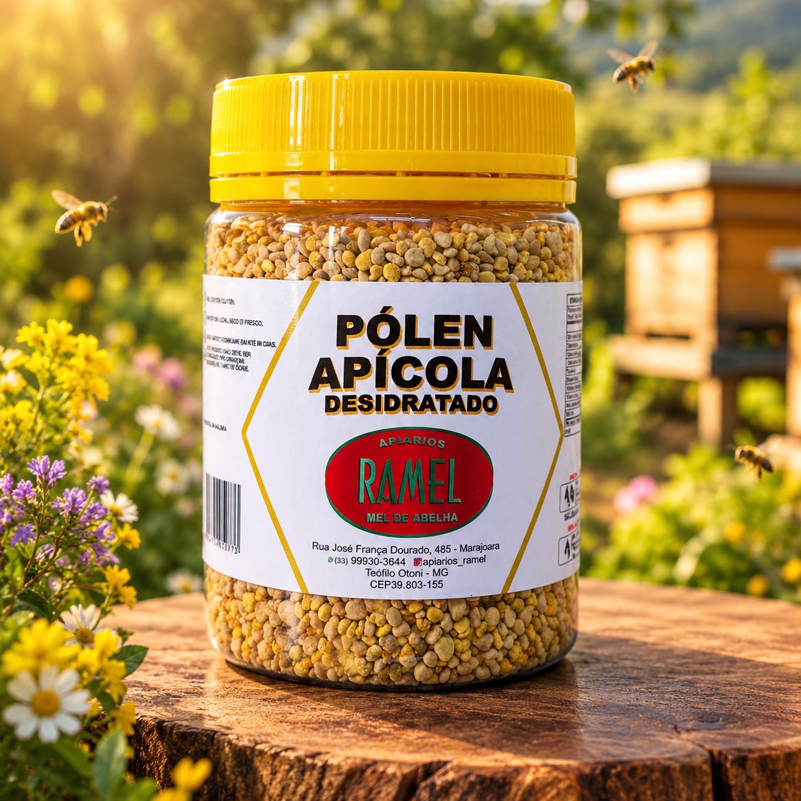 Pólen Apícola Desidratado